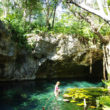 グラン・セノーテ（Gran Cenote） | 極上の透明度に差し込む光のカーテン