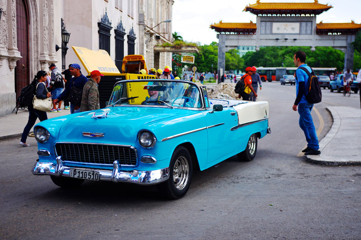キューバのクラシックカー