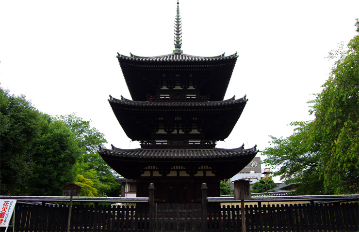 東福寺　三重塔