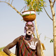 唇にお皿をはめたムルシ族 | エチオピア南部の先住民族
