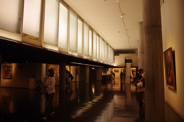 国立西洋美術館の内部