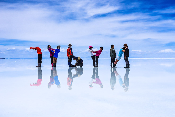 ウユニ塩湖のデイ・ツアー