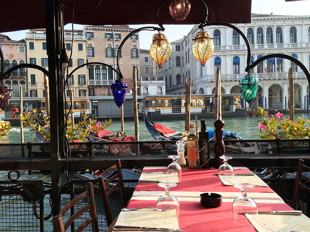 ヴェネツィアのレストラン
